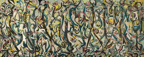 Quadro di Jackson Pollock