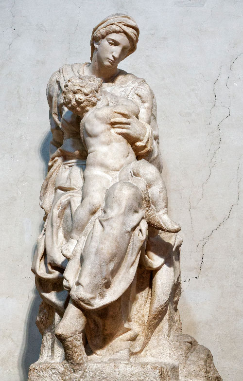 Madonna col bambino - Michelangelo