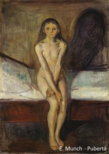 Ritratto di E. Munch: Pubertà
