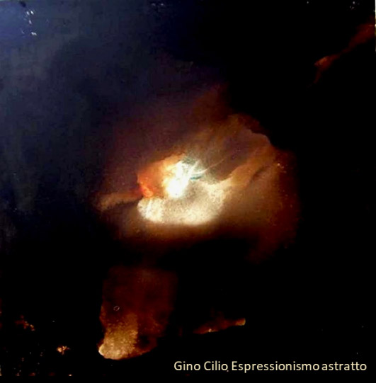 Ritratto di Gino Cilio: Espressionismo astratto
