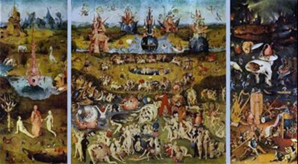 Hieronymus Bosch - Il giardino delle delizie - Prado - Madrid