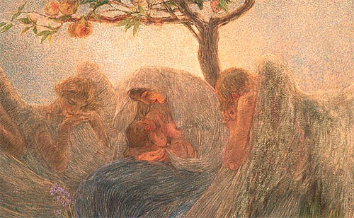 Maternità - Gaetano Previati