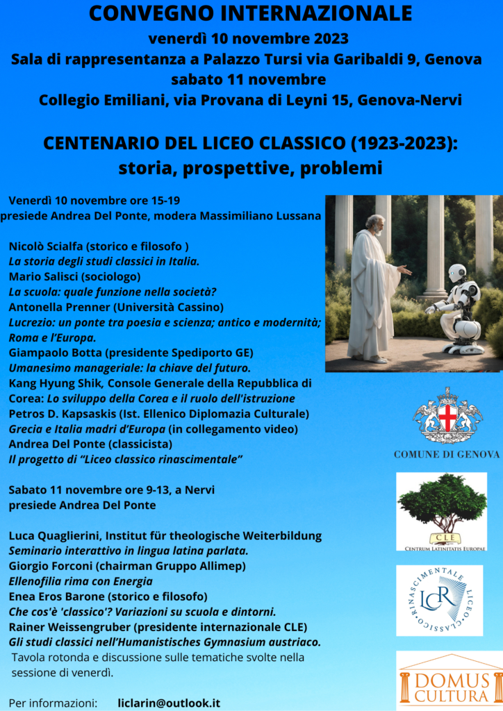 Informazioni per il convengo