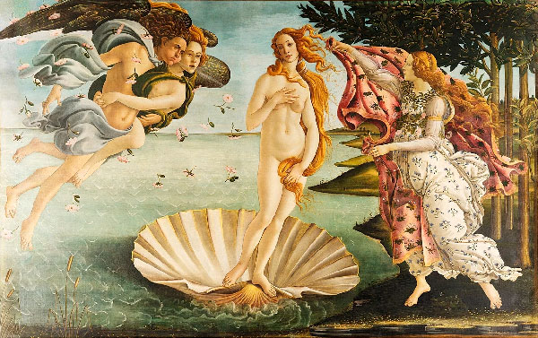 La nascita di Venere - Sandro Botticelli